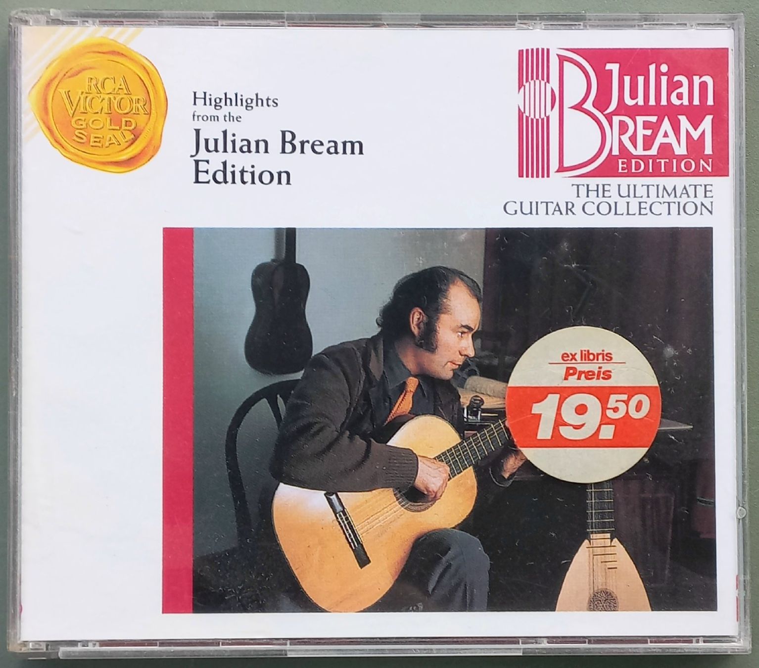 CD: CD - Julian Bream - The ultimate Guitar Collection – Usato da Niederuzwil venduto da lubimaja