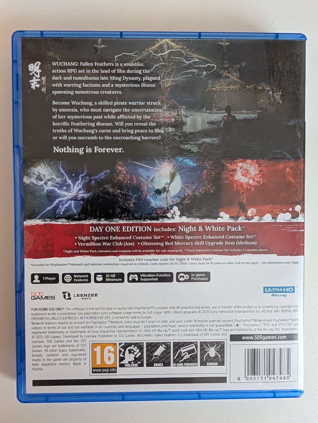 Jeux: WUCHANG FALLEN FEATHERS (PS5) – D'occasion à Obernau par MABU9 1