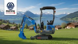 Rippa R10 ECO Minibagger 1t Yoop Diesel NEU