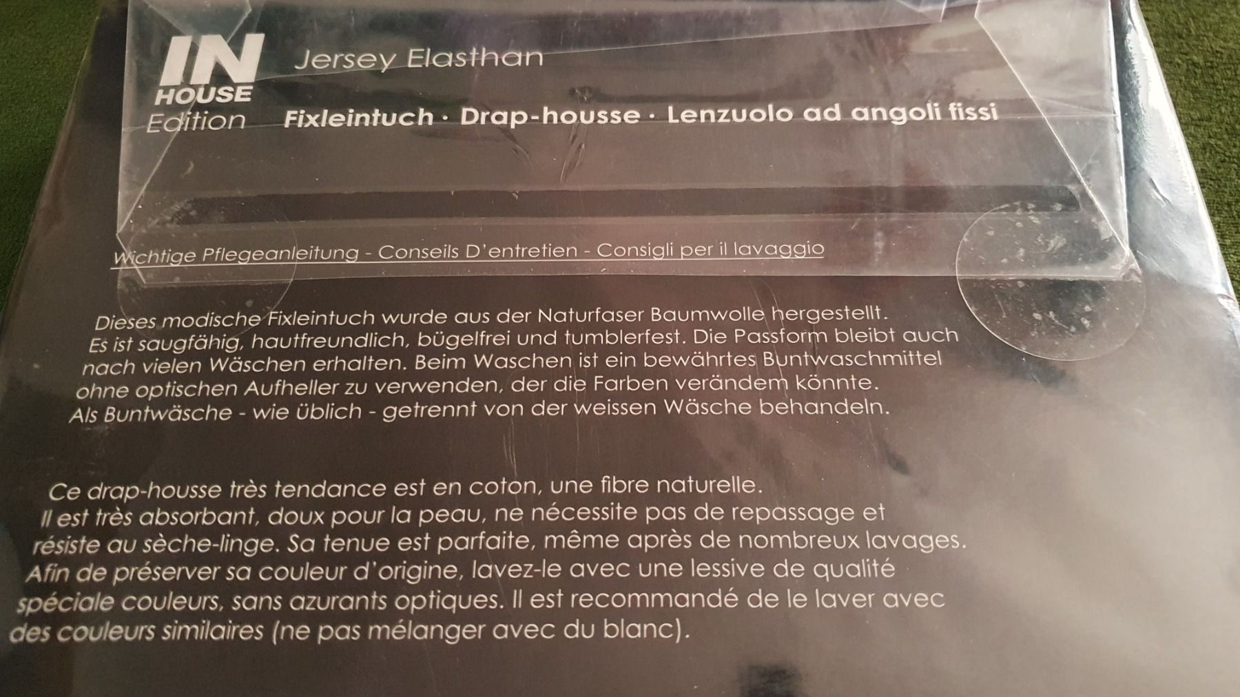 Biancheria da letto: Fixleintuch, 90-100 x 200, neu – Nuovo e nell'imballaggio originale da Muttenz venduto da pixopus 2