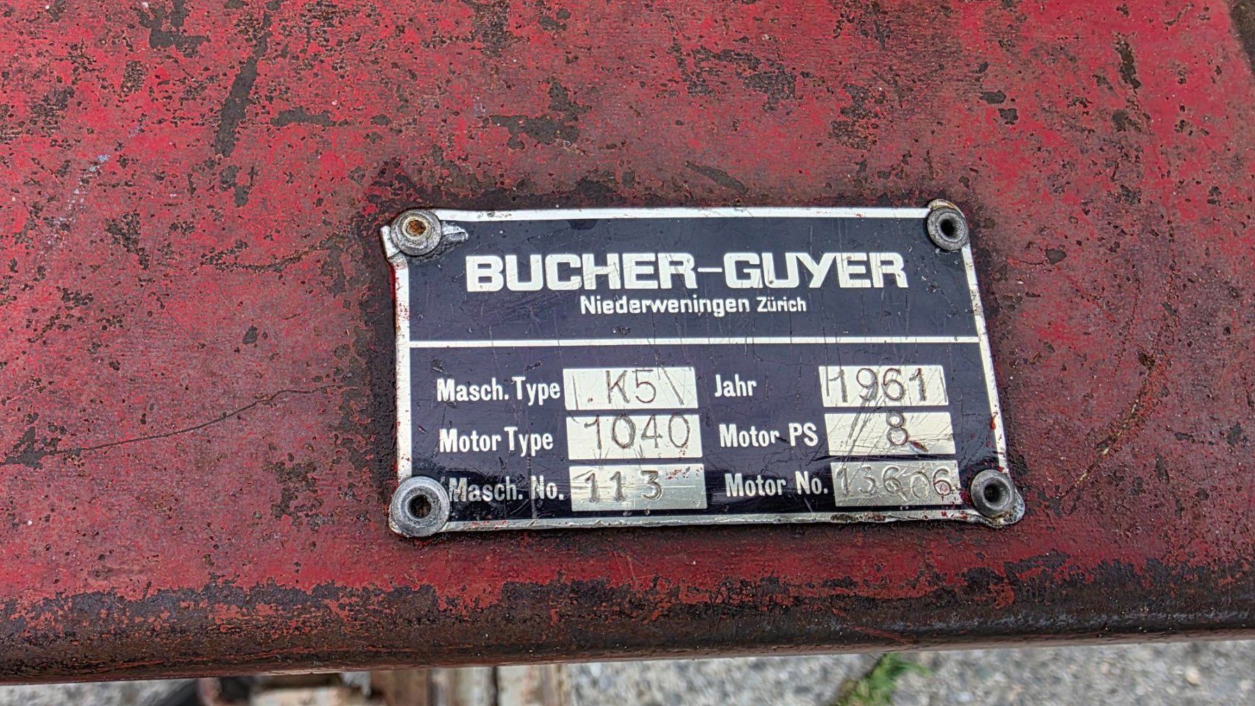 Bucher Tracteurs: Einachser Traktor, Bucher mit Brücke ab Fr. 1.-- – D'occasion à Altendorf par Puch1977 5