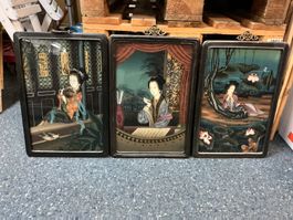 Asiatische Hinterglasmalerei