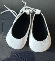 Puppenschuhe Leder 7 cm evtl. für Sasha Studio Puppe?