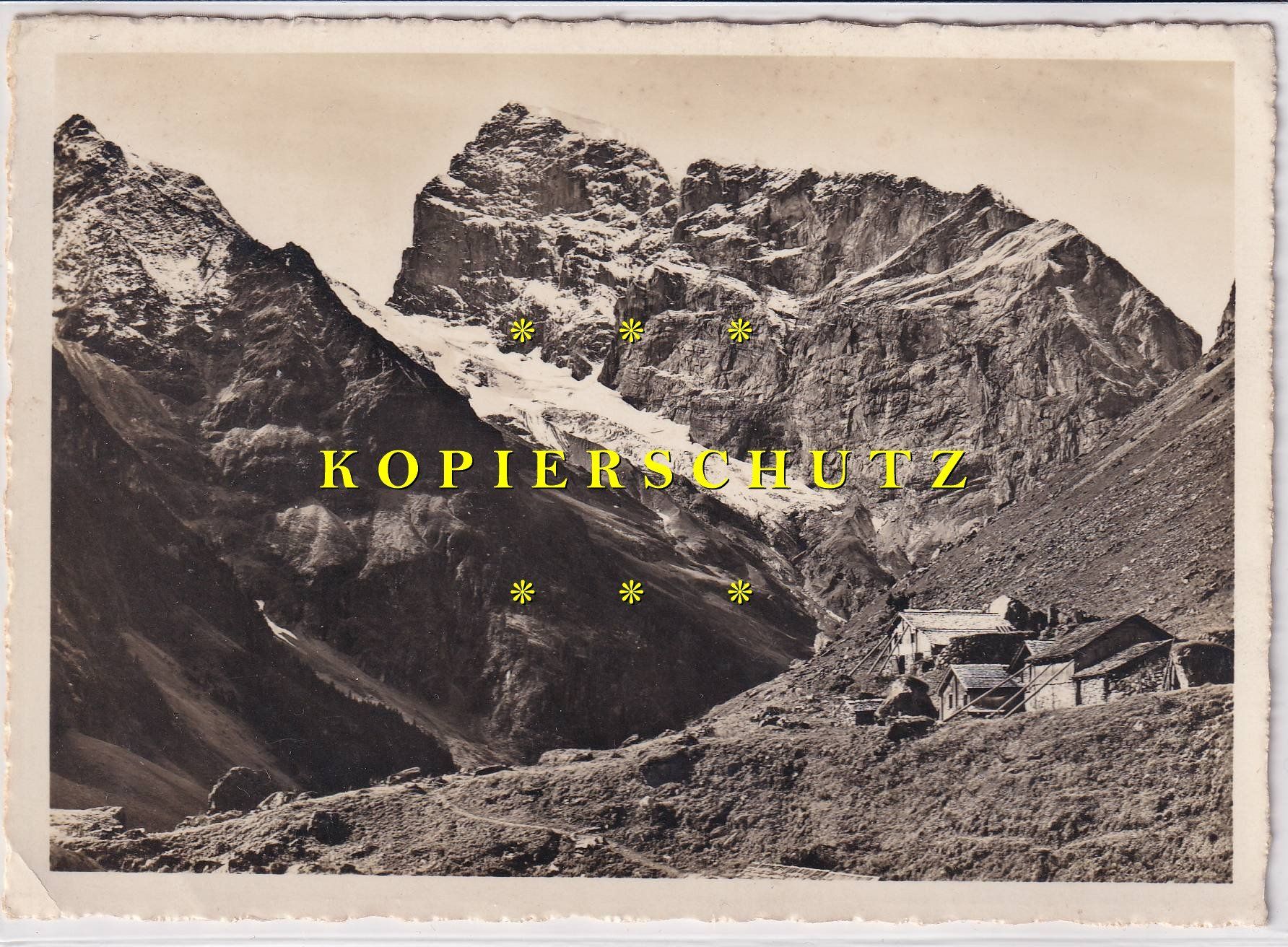 Ansichtskarten: Stäfelialp mit dem Titlis /bi – Gebraucht aus Hombrechtikon von Rudolf07