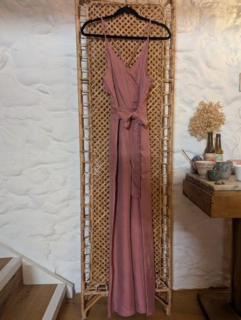 Combinaison pantalon estivale - rose pâle 