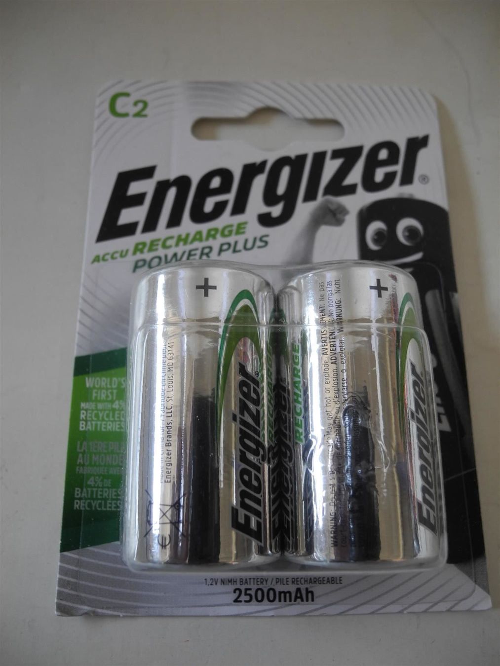 Energizer Batterie: Energizer Accu Recharge C, LR – Nuovo e nell'imballaggio originale da Kottwil venduto da Crazyrolf 1