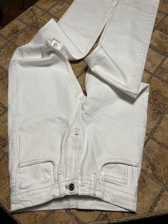 Massimo Dutti Jeans bianchi, Taglia 34 S/M- Nuovi arrivi!