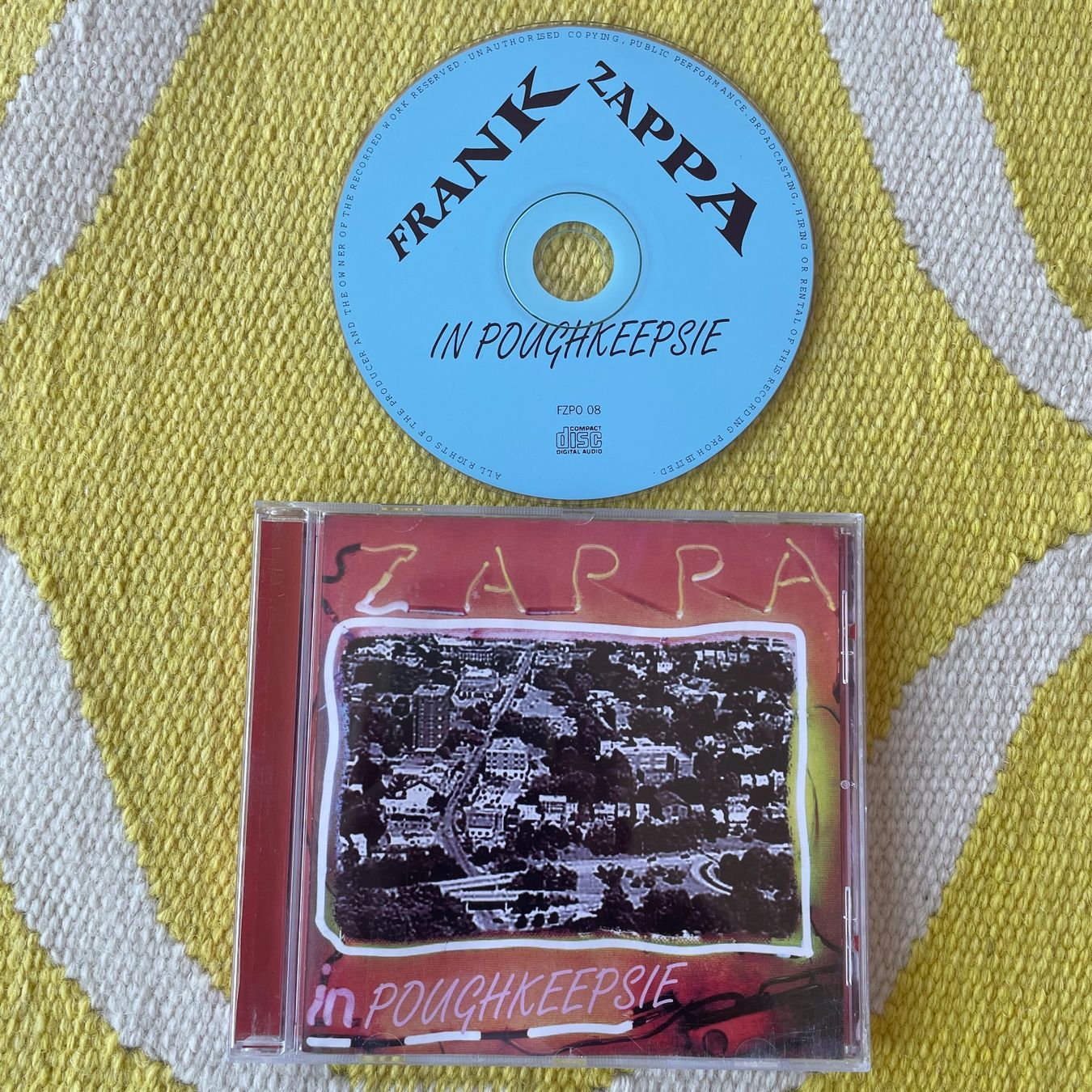 CD: FRANK ZAPPA-IN POUGHKEEPSIE 21.9.1978 – Usato da Rorschacherberg venduto da CD-Roli