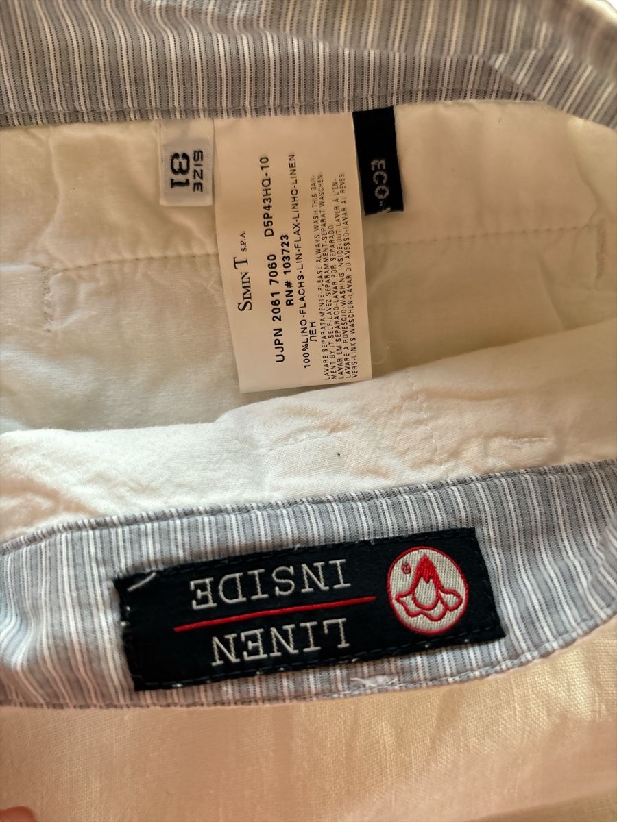Armani Hosen: Pantalon en lin Armani Jeans – Gebraucht aus Dotzigen von SecondHandGems 3