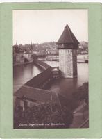 Luzern Kapellbrücke und Wasserturm