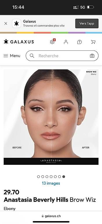 Maquillage: Brow wiz ebony Anastasia BH – D'occasion à Neuchâtel par Anna87 1
