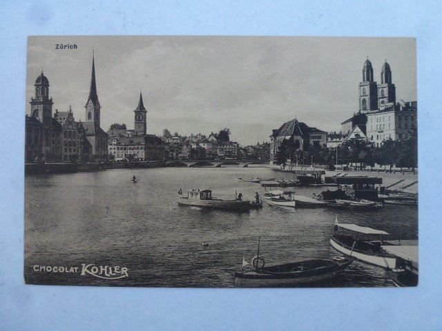 Ansichtskarten: Ansichtskarte Stadt Zürich am See – Gebraucht aus Walkringen von Casablanca777