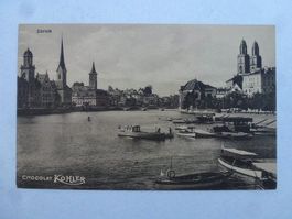 Ansichtskarte Stadt Zürich am See