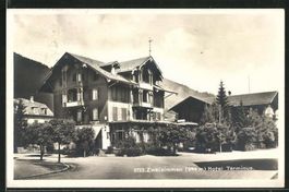 Zweisimmen, Hotel Terminus, gelaufen 1930