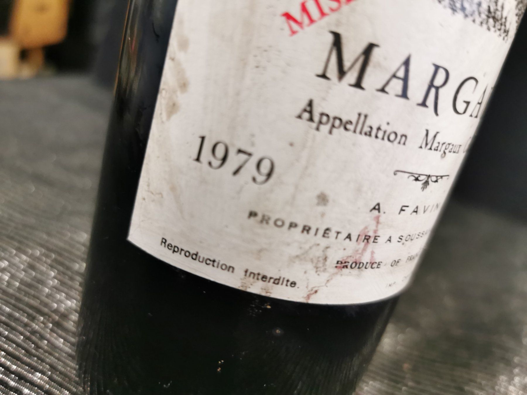 Vino: CHÂTEAU TAYAC MARGAUX 1979 – Nuovo (secondo la descrizione) da Genève venduto da Leboucheoreilles 7