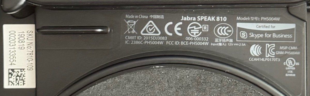 Jabra Lautsprecher: Jabra Speak 810 MS, meeting room speaker – Gebraucht aus Glattpark (Opfikon) von theotherguy 3
