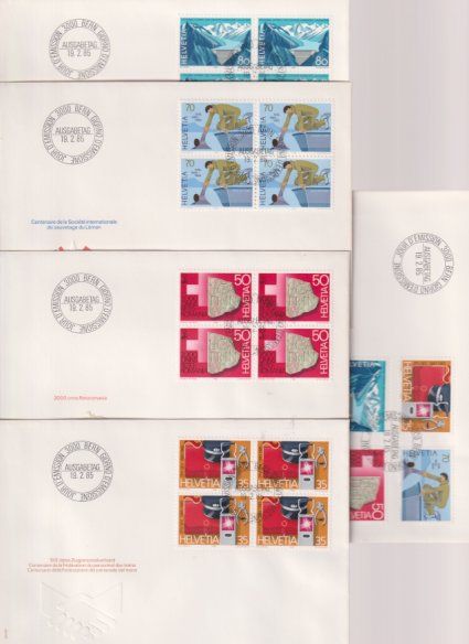 Tutti i francobolli: FDC-Serie 1985, Werbemarken 1 – Nuovo (secondo la descrizione) da Koblenz venduto da Boerse6