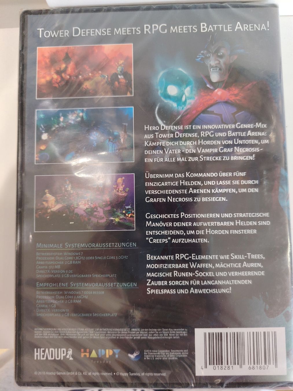 Giochi: jeu PC "Hero Defense" – Nuovo e nell'imballaggio originale da St Gallen venduto da pat_t76j 1