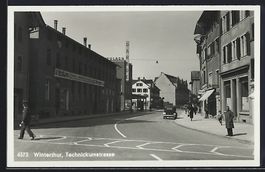 Winterthur, Partie in der Technikumstras