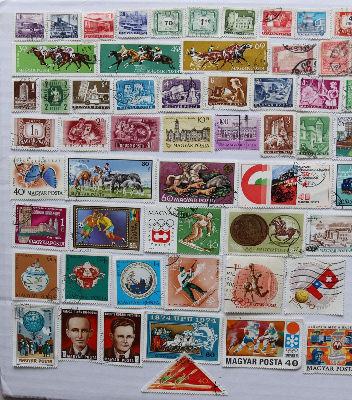 Alle Briefmarken: Briefmarken Ungarn – Gebraucht aus Oberentfelden von lakipul 1