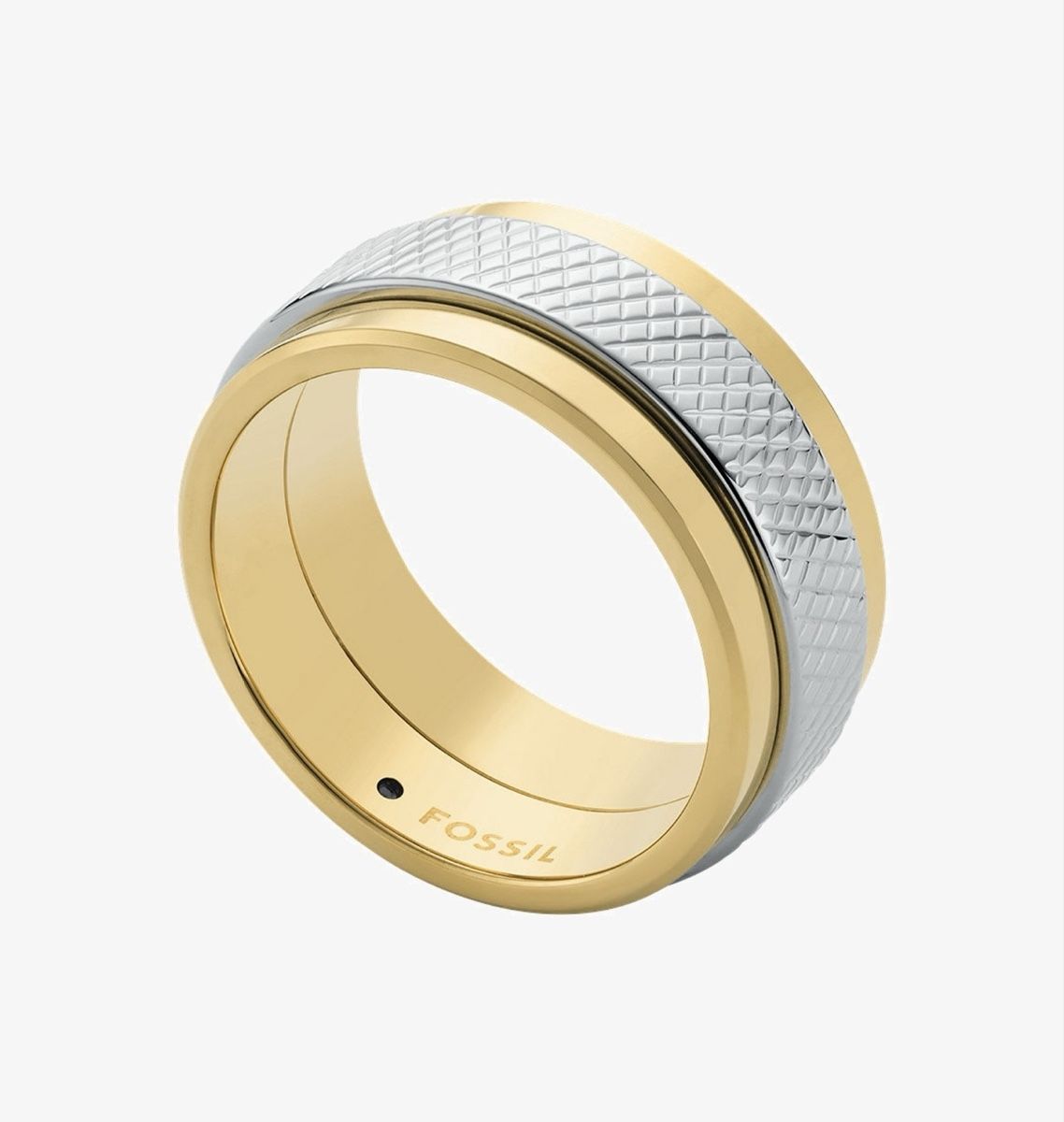 Fossil Ringe: Fossil KNOX - Ring - silver coloured gold Gr.60 – Neu (gemäss Beschreibung) aus Emmenbrücke von ThomiE01