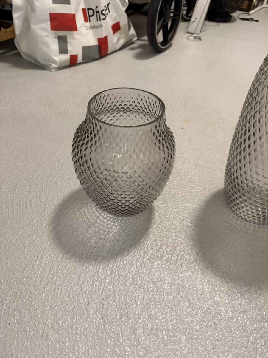 Pfister Vasi & Recipienti: 2er Set Vasen, Glas, neutral, Pfister – Nuovo (secondo la descrizione) da Uitikon Waldegg venduto da SIMI086 2