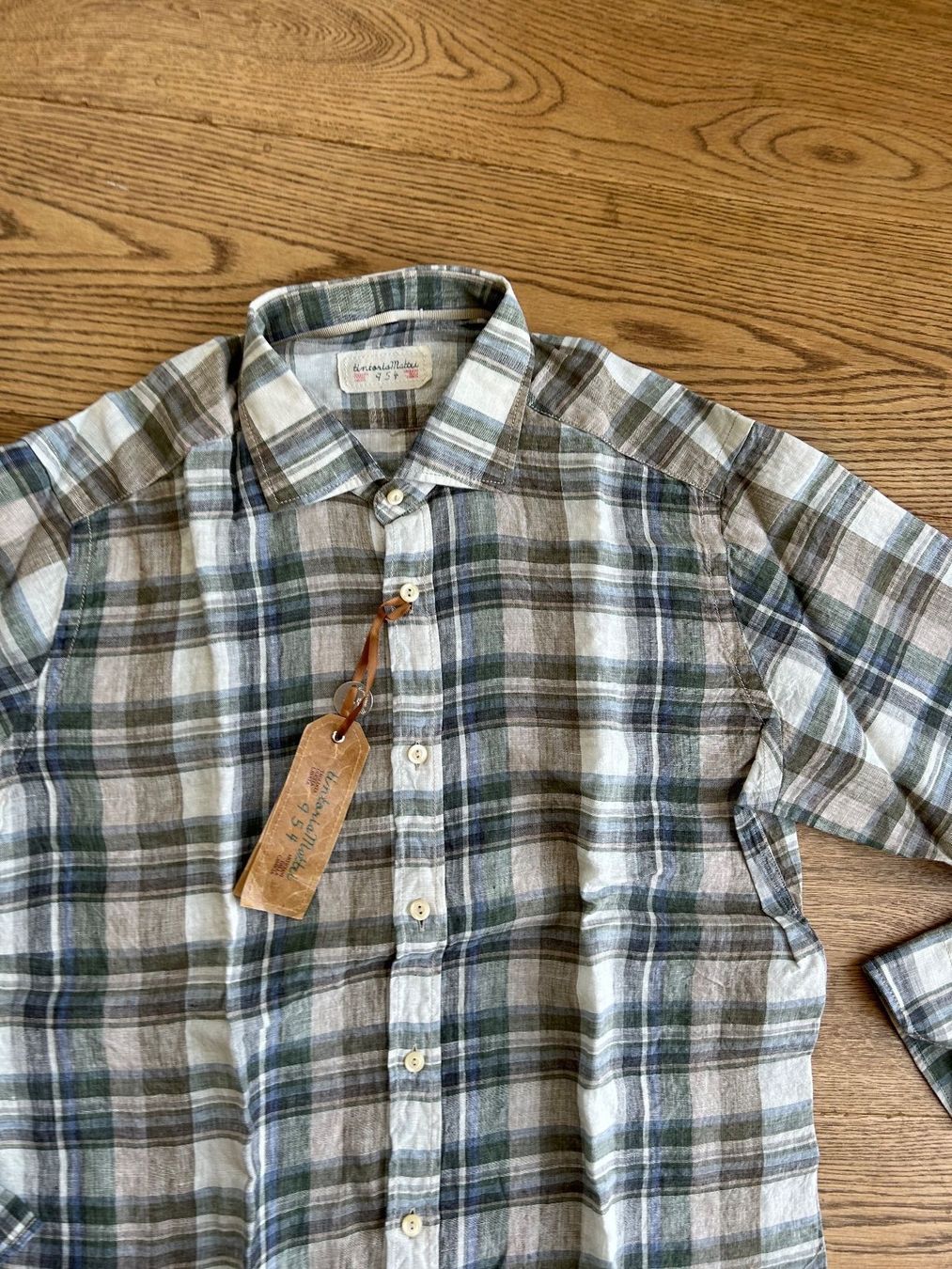 Camicie: Hemd, Tintoria Mattei //NEU// 42 L – Nuovo (secondo la descrizione) da Stettfurt venduto da outlet72 1