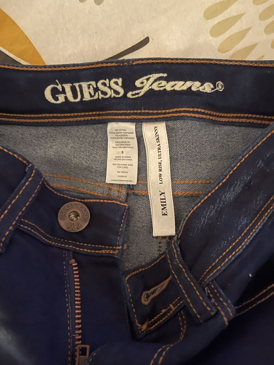 Guess Pantaloni: Jeans guess fille 8 ans – Nuovo e nell'imballaggio originale da MARLY venduto da AISLEE 1