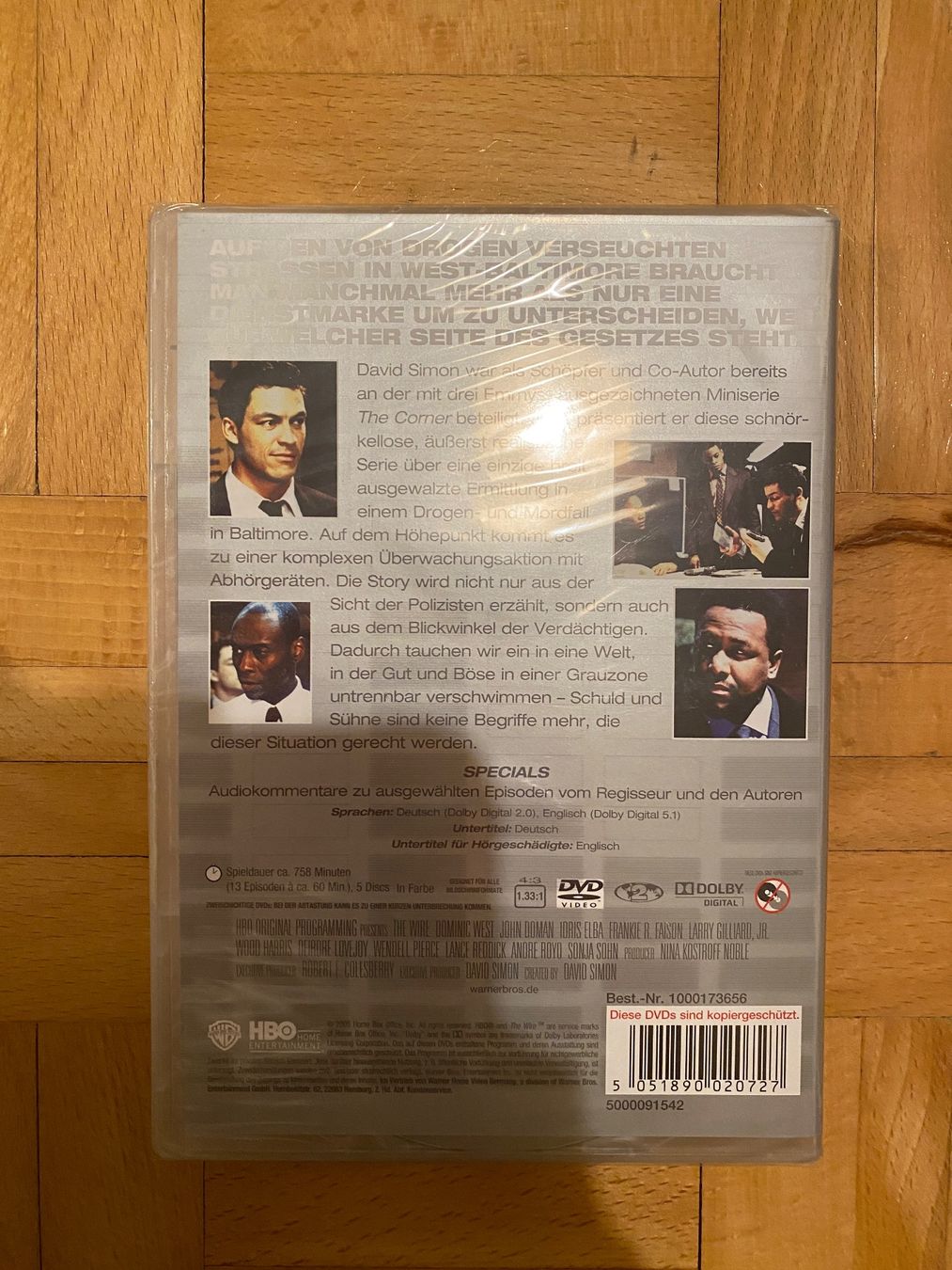 Tutti i DVDs: The Wire – 1 Staffel – Nuovo e nell'imballaggio originale da Zürich venduto da Wim-Broccoli 1