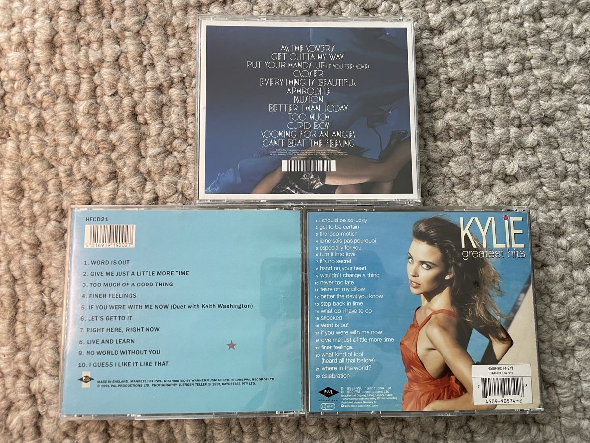 CD: 3x Kylie Minogue – Nuovo (secondo la descrizione) da Reinach AG venduto da trigger7811 1