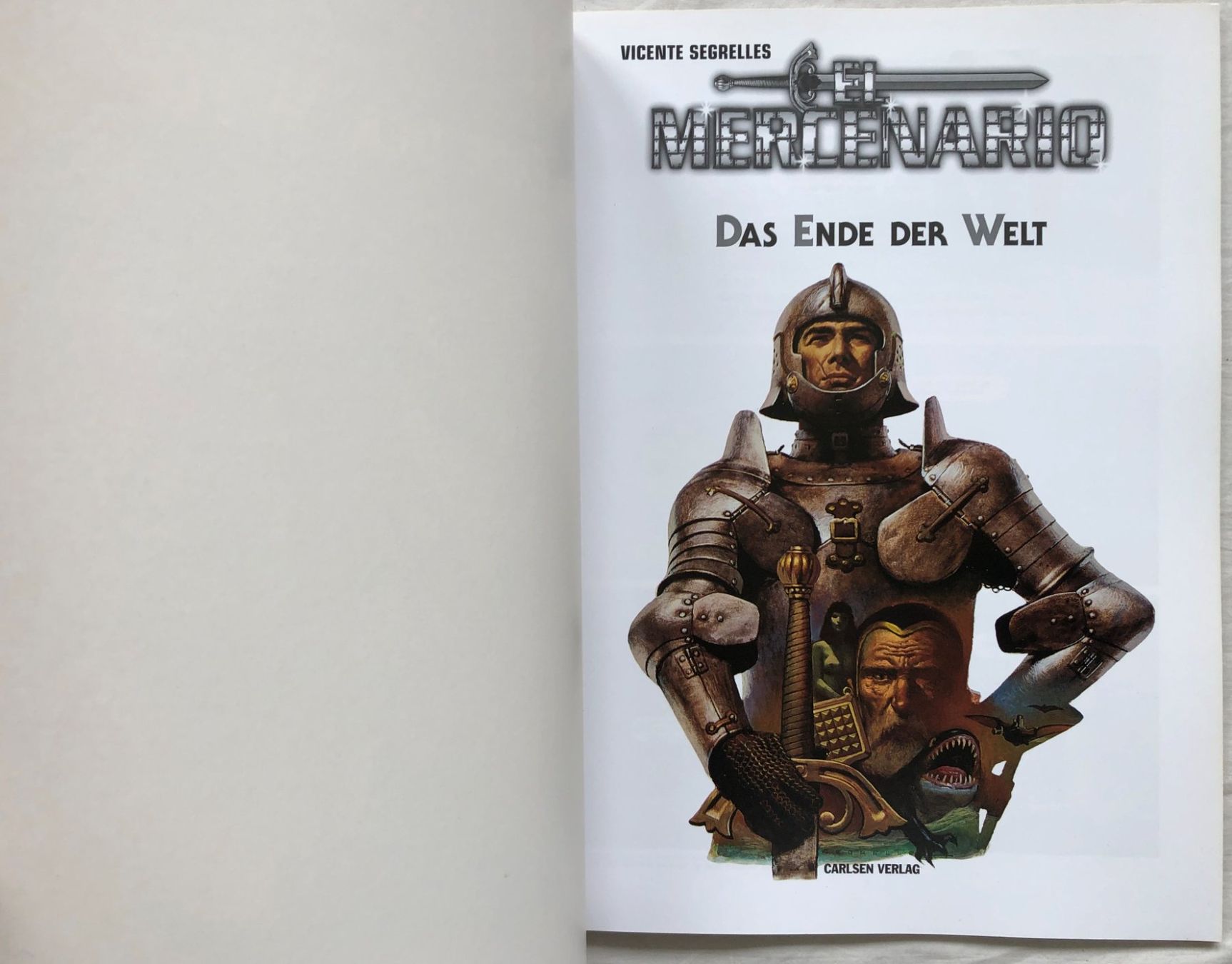 Fumetti: EL MERCENARIO - Nr.8/9/10 - Carlsen Verlag – Usato da Schaffhausen venduto da durruti 1