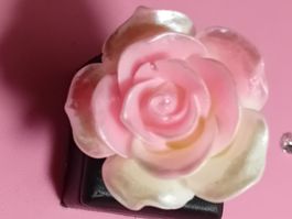 modeschmuck ring,,verstellbar,,eine rose