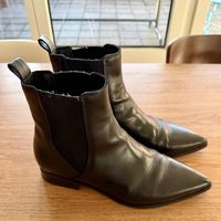 Chelsea Boots, Gr. 41, schwarz