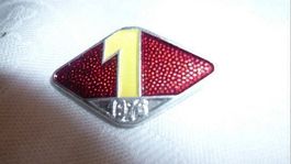 Pin Orden Abzeichen DDR JP Junge Pioniere Brandschutz Eins