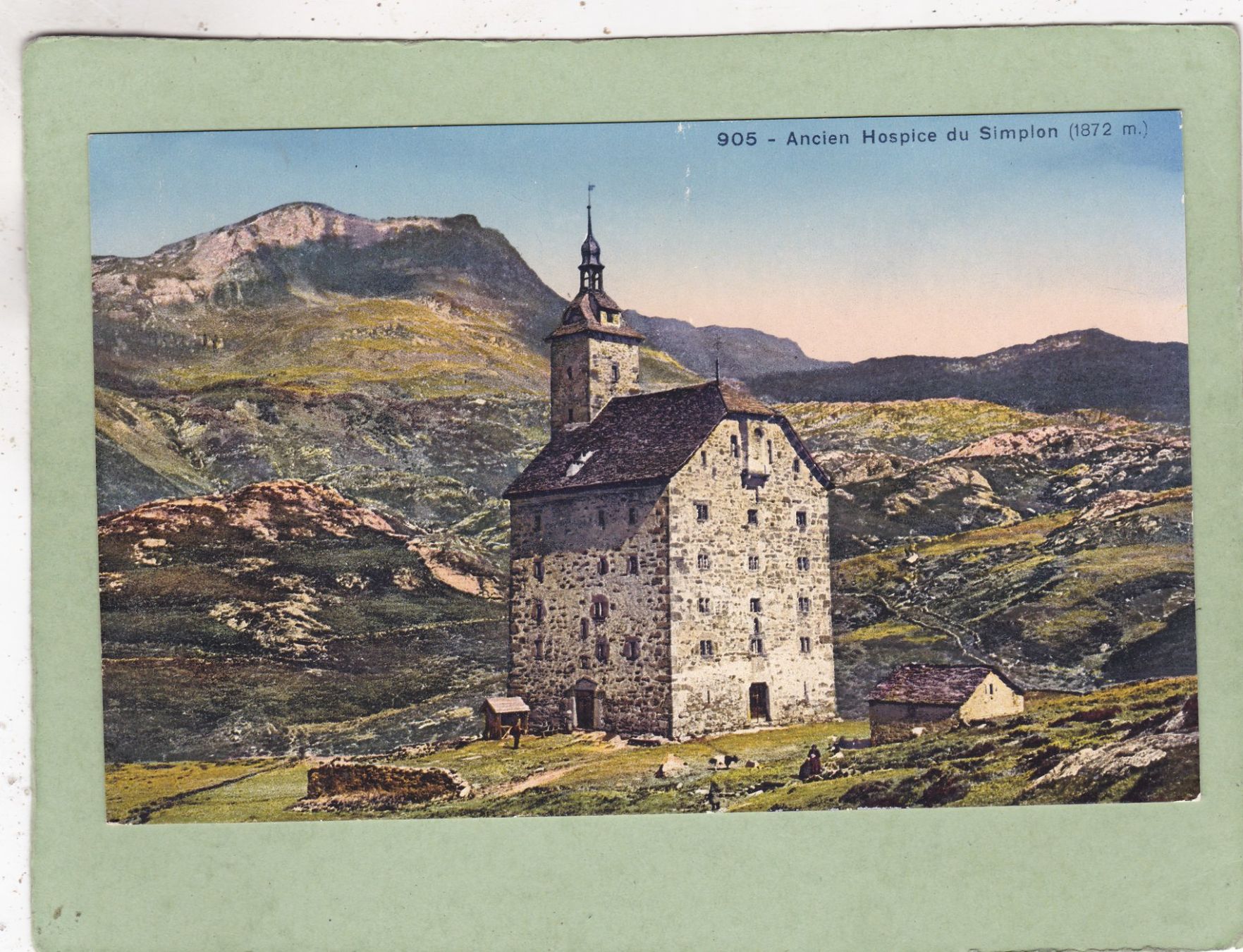 Cartes postales: Ancien Hospice du Simplon – D'occasion à Herisau par Lisegrat2008