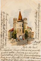 Basel - Spalentor Litho + 1901 TOP