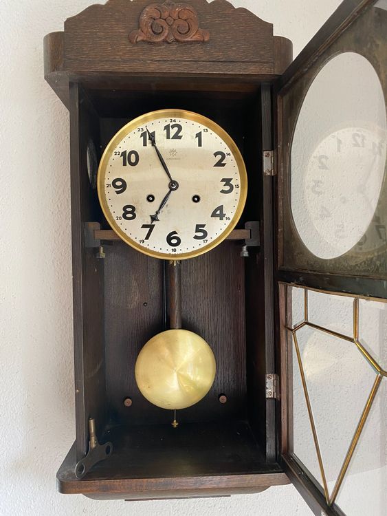 Junghans Orologi da terra & Orologi da parete: Wand-Pendel-Uhr – Usato da Dachsen venduto da zuihoba 3