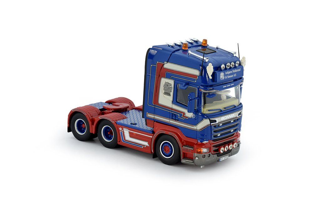 Tekno Kit di modellismo & Modellini statici: Tekno 74665 Scania Mollestad – Nuovo e nell'imballaggio originale da Dagmersellen venduto da FBM-Bacheli