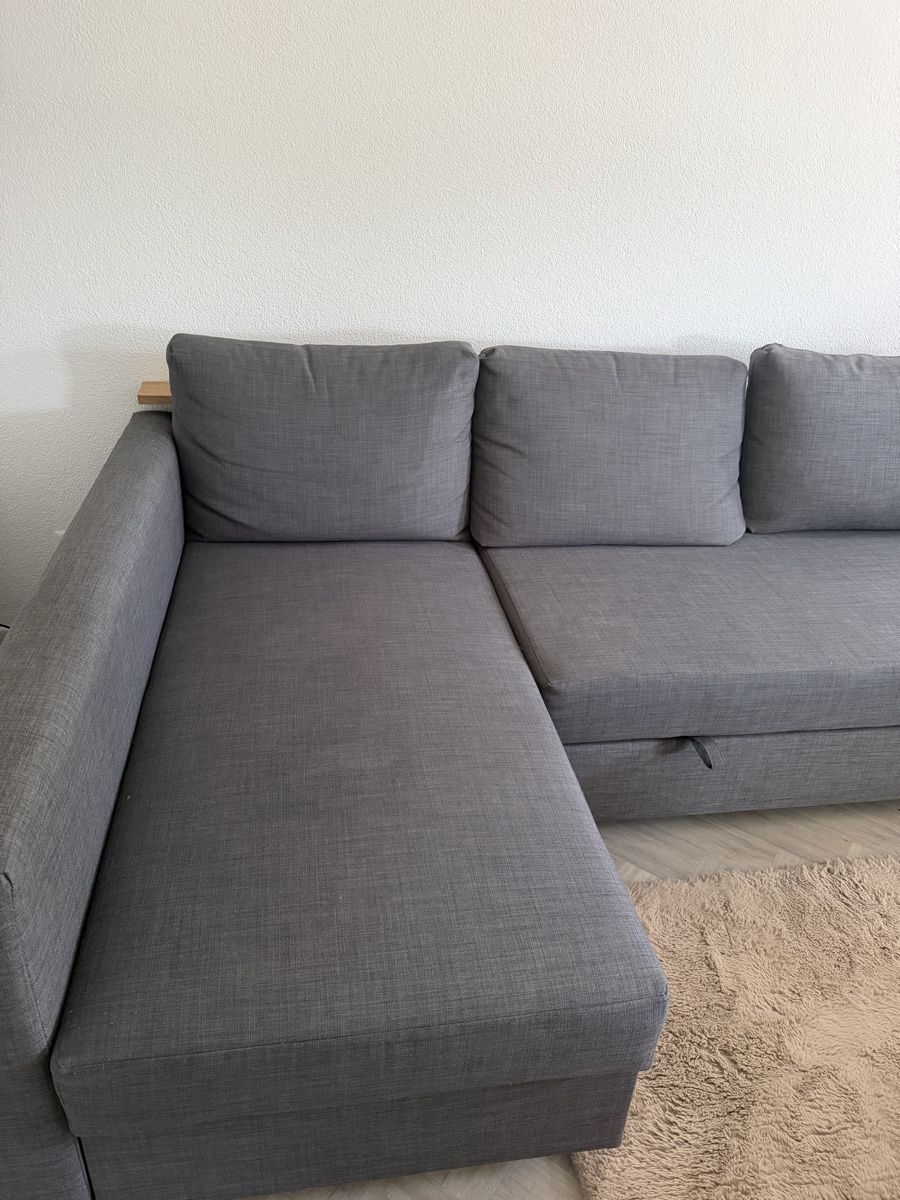 Ikea Sofas: IKEA FRIHETEN Eckbettsofa mit by - Dunkelgraube – Gebraucht aus Uster von ped_5hpw 2