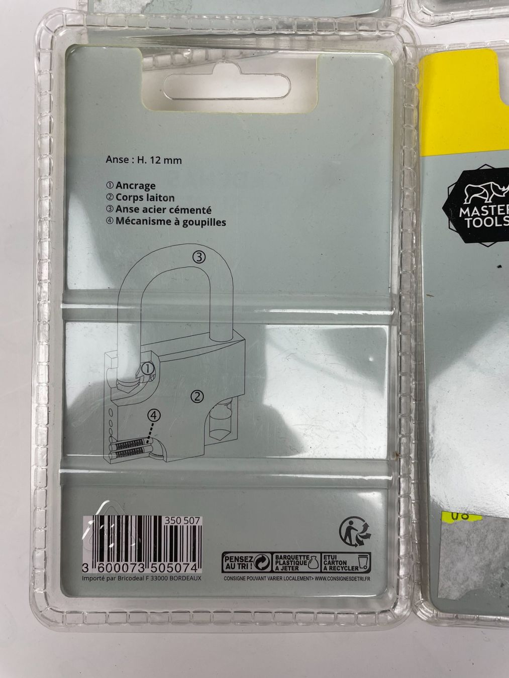 Lucchetti: 6 x Master Tools Vorhängeschloss 20mm, neu & original – Nuovo e nell'imballaggio originale da Wängi venduto da LiqKojote 1