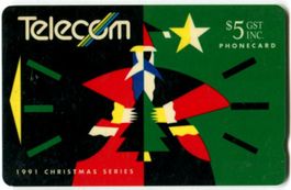Telefonkarte "Weihnachten". Neuseeland
