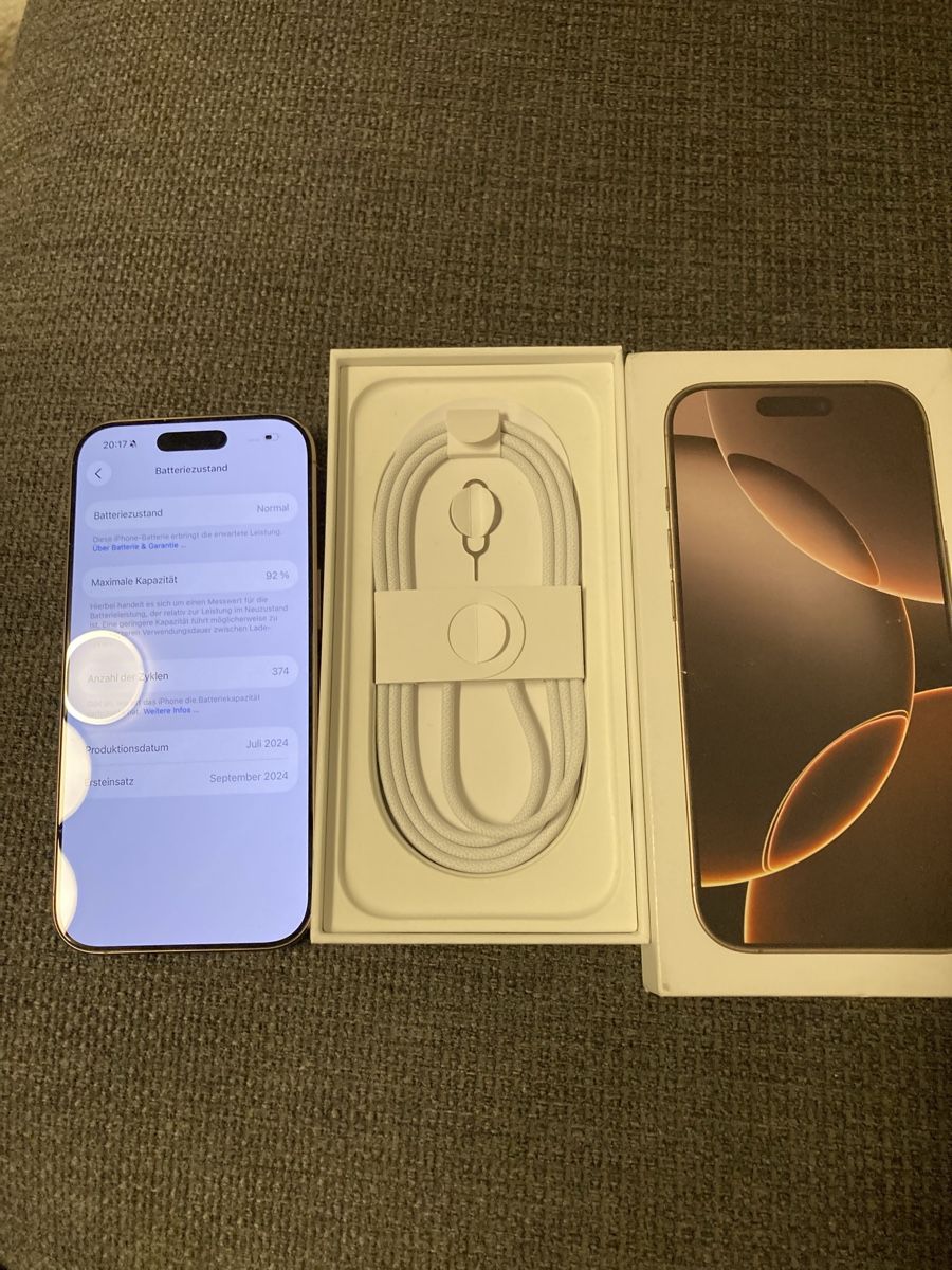 Apple Portables: iPhone 16 pro 128gb – D'occasion à Schaan par meh_zd8z 4