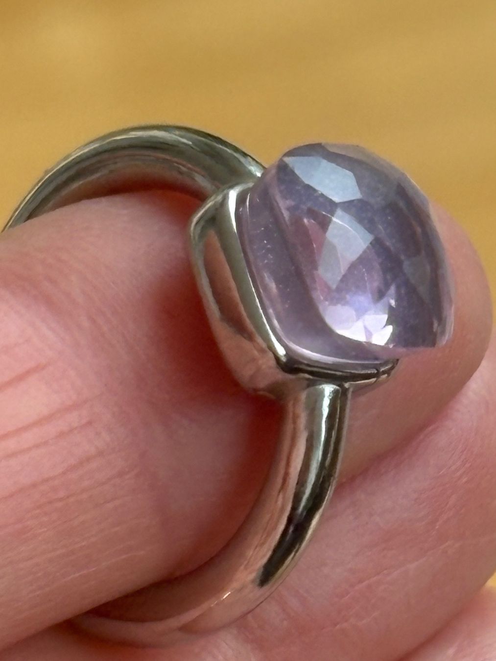 Ringe: Luxus Elegante Gr.17/7 Ring Farbe: Silber / Rosa – Neu (gemäss Beschreibung) aus Biel-Bienne von Roserosse13 2
