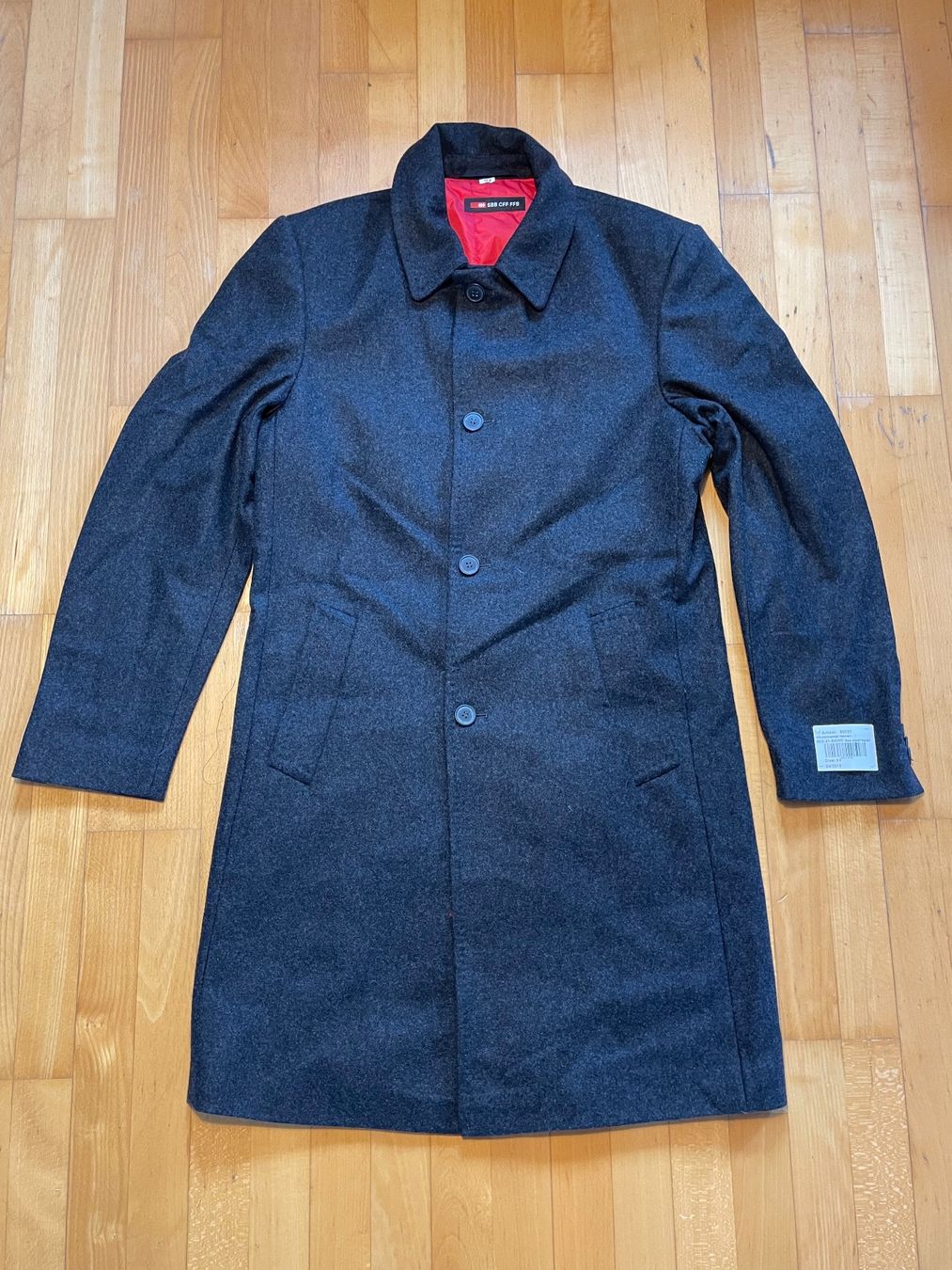 Cappotti: 2019 New never worn SBB CFF Wool Coat Sz L – Nuovo e nell'imballaggio originale da Zürich venduto da le_souk