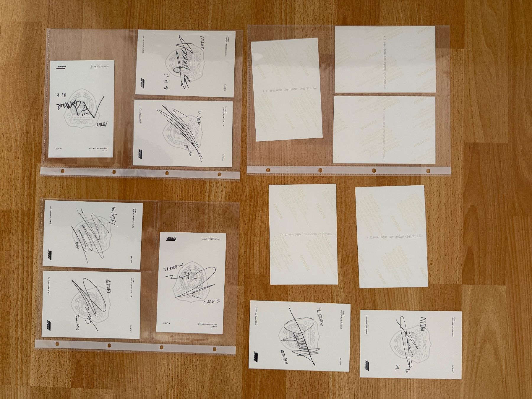 Carte collezionabili: Ateez Postcards Membership 2nd – Nuovo (secondo la descrizione) da Treycovagnes venduto da crapusagi99 5
