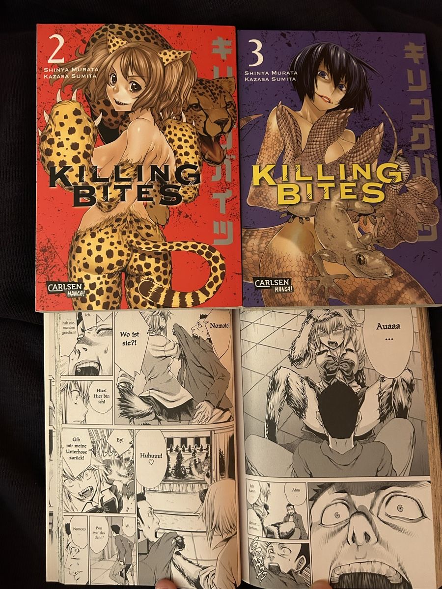 Fumetti: Killing Bites Manga, Band 1-3 – Usato da Luzern venduto da Raffaelo.G. 2