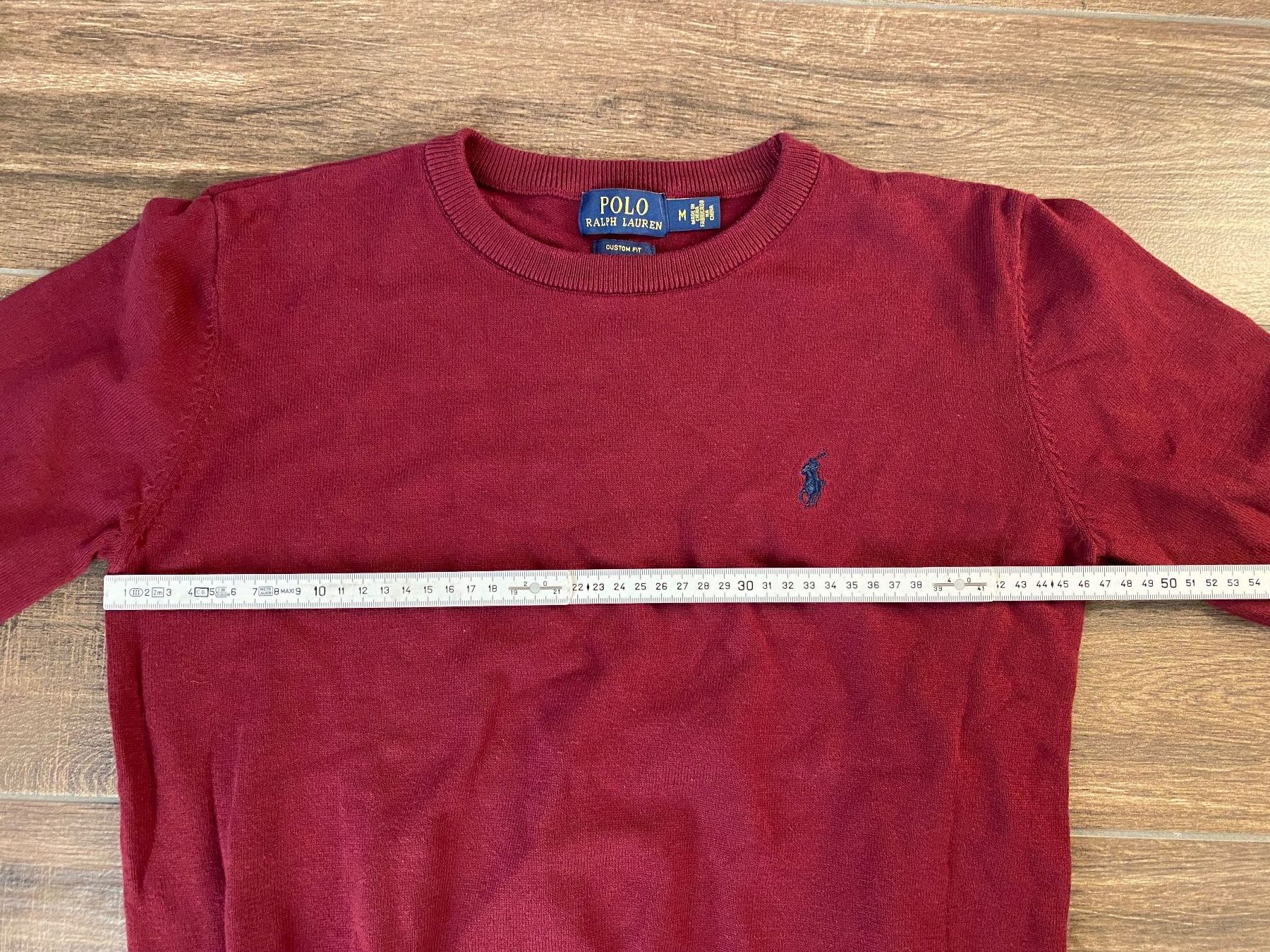 Polo Ralph Lauren Maglioni & Felpe: Ralph Lauren Polo Pullover / Langarm Custom Fit rot Gr. M – Usato da Pratteln venduto da a23_j2gs 4