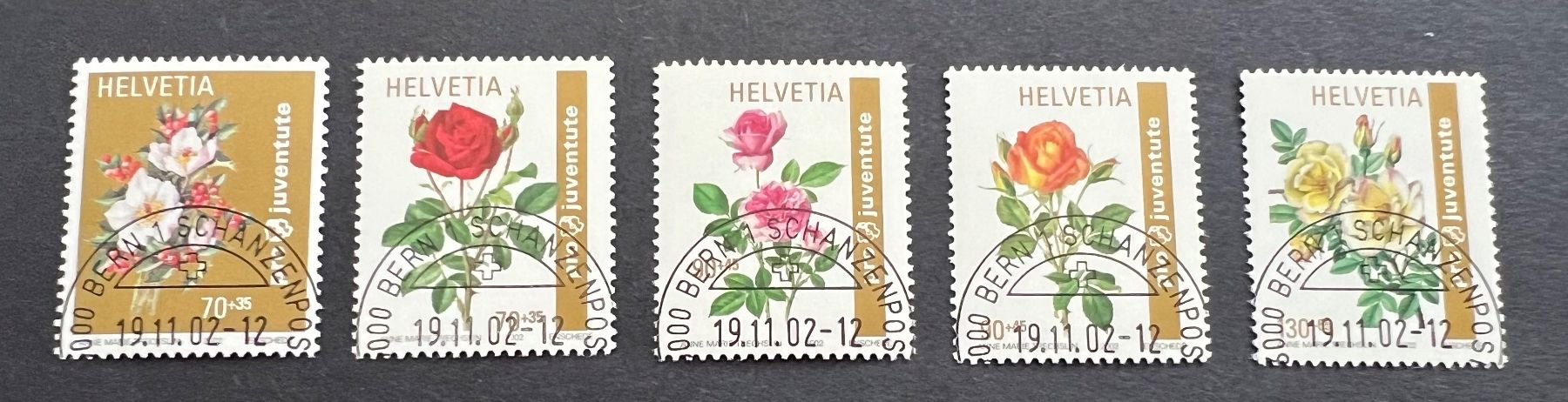 Tutti i francobolli: Pro Juventute 2002 Halbmond gestempelt – Nuovo (secondo la descrizione) da Hünenberg See venduto da wer_5286