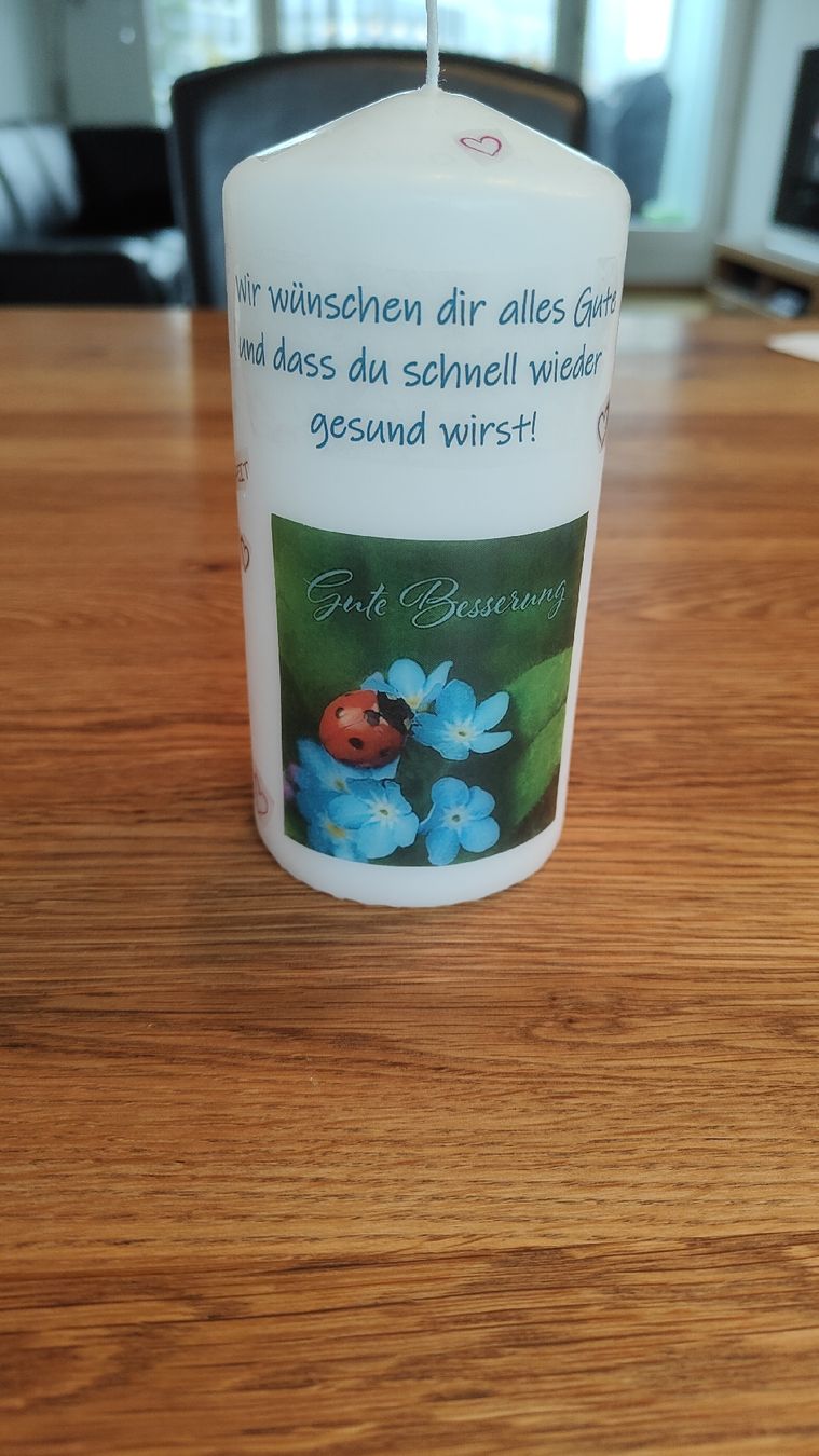 Candele: Gute besserungs Kerze – Nuovo e nell'imballaggio originale da Bern venduto da jes_7mk2