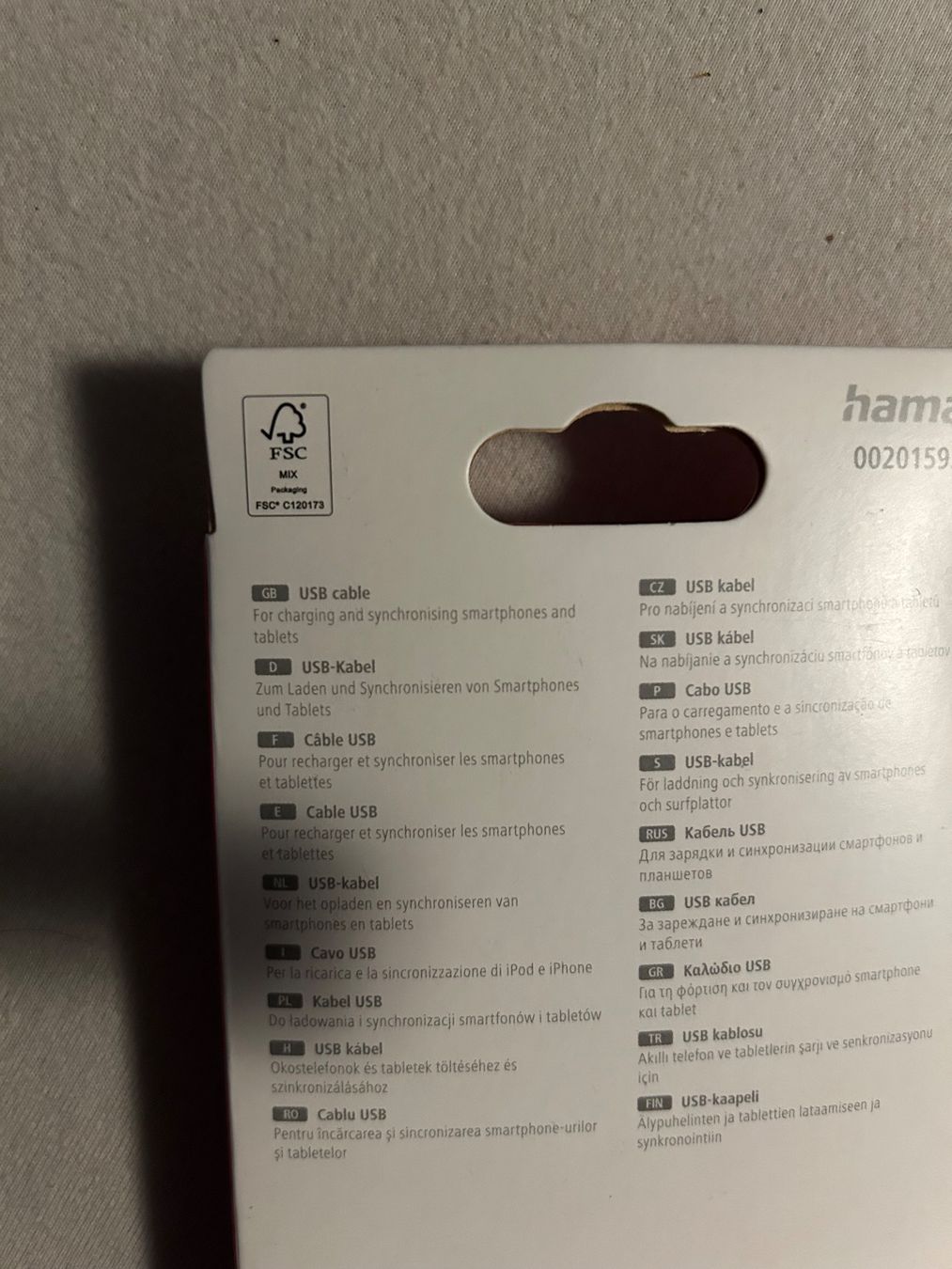 Hama Cavi: USB Kabel HAMA 1,5 m – Nuovo e nell'imballaggio originale da Obergösgen venduto da Andre118 2